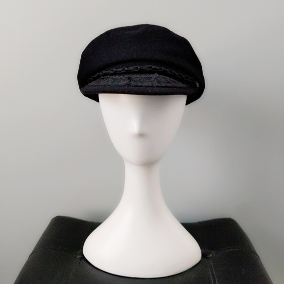 Vtg Authentic Greek Fisherman\'s Wool Cap Hat M L main image 6